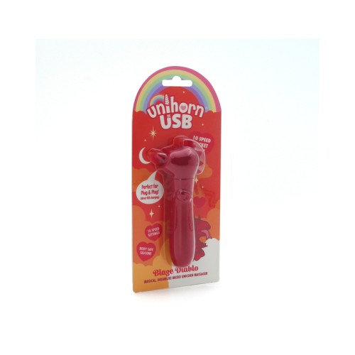 Unihorn USB Bullet Blaze Diablo - Rojo Oscuro