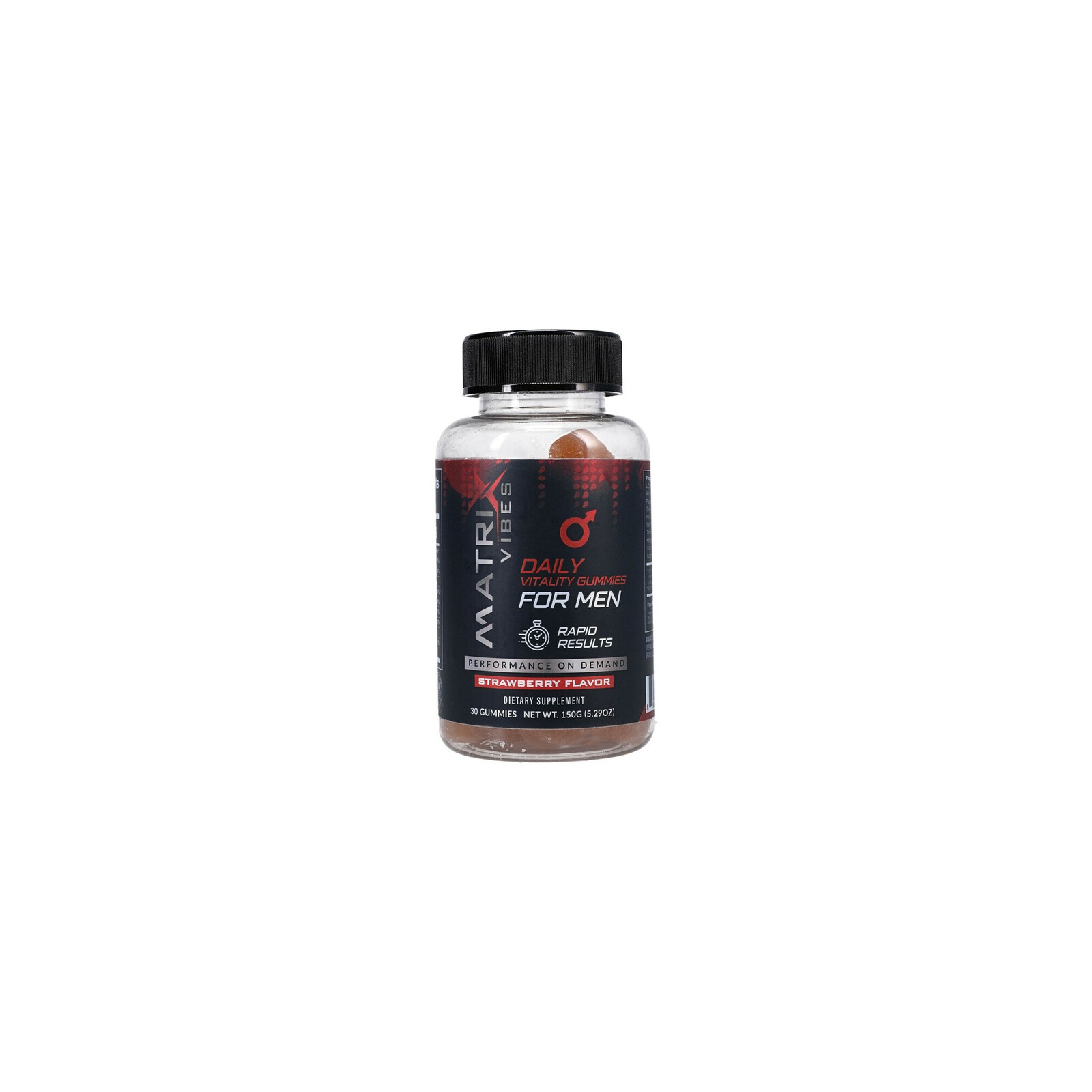 Matrix Daily Vitality Gummies for Men Strawberry Flavor