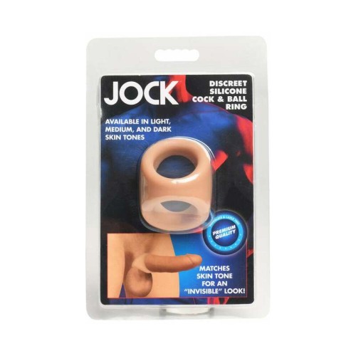 JOCK Silicone Cock & Ball Ring for Enhanced Pleasure