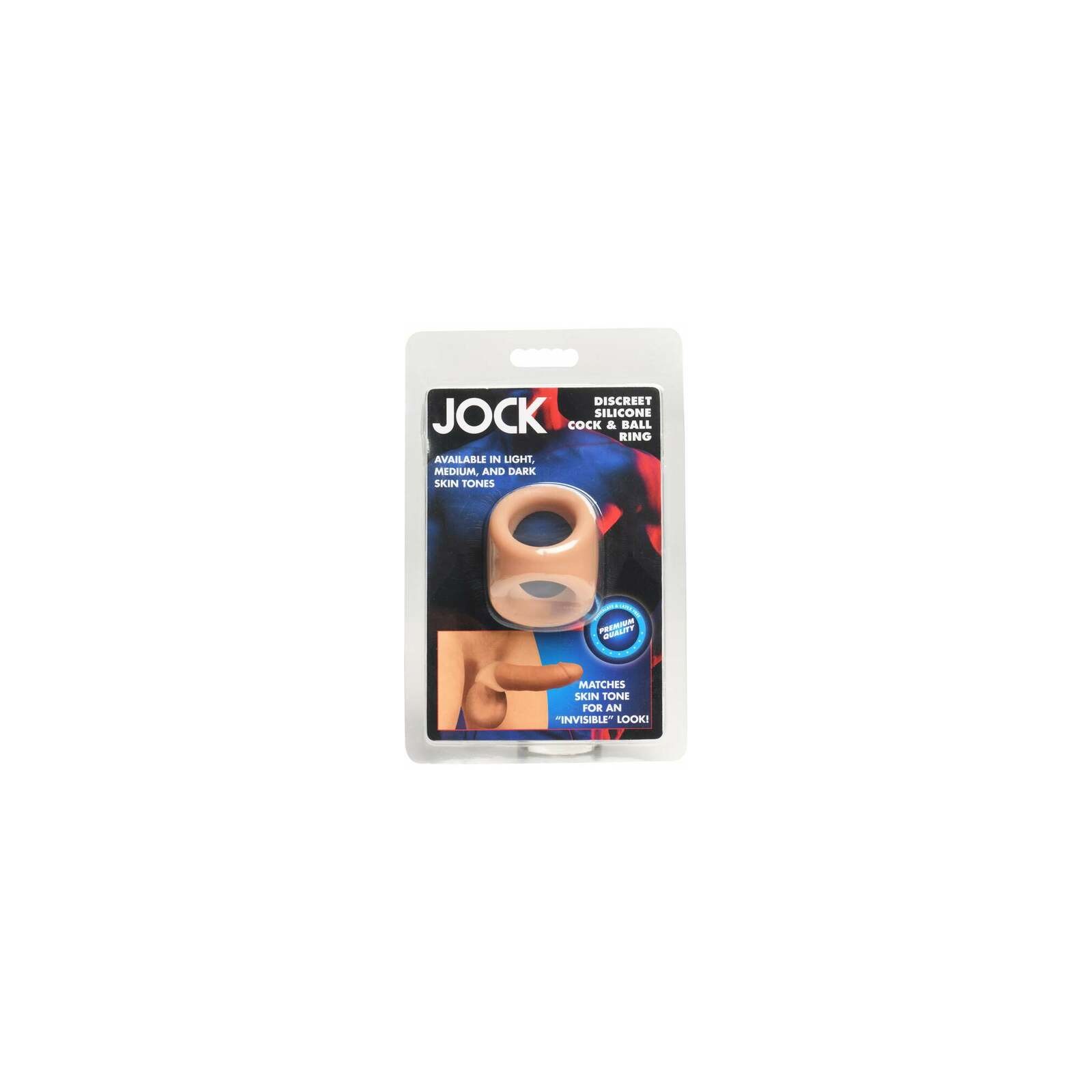 JOCK Silicone Cock & Ball Ring for Enhanced Pleasure