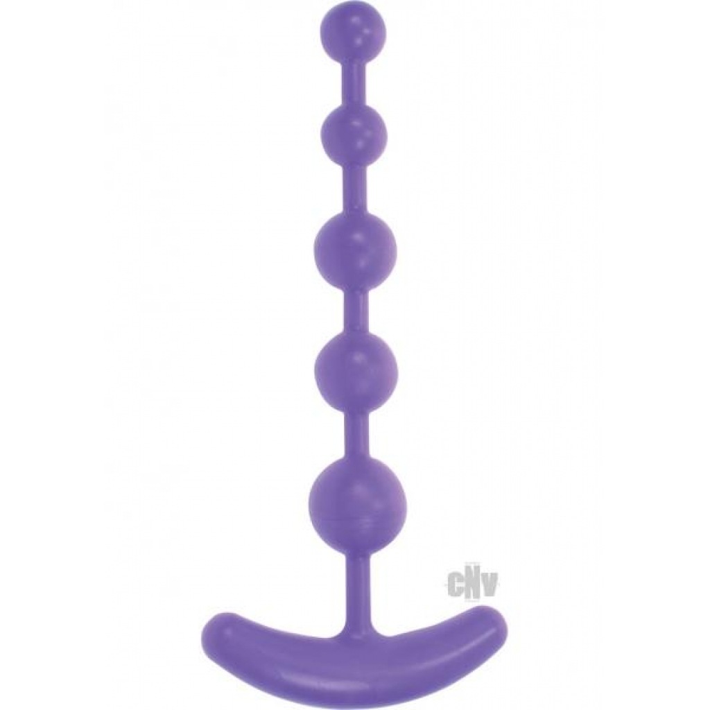 Classic Purple Anal Beads - Kinx