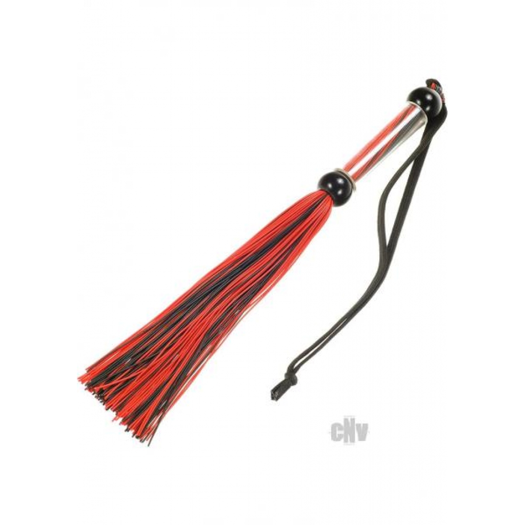 Kinx Tease And Please Silicone Flogger - Black