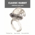 Classic Rabbit Cock Ring Clear Linx - Abs Holdings