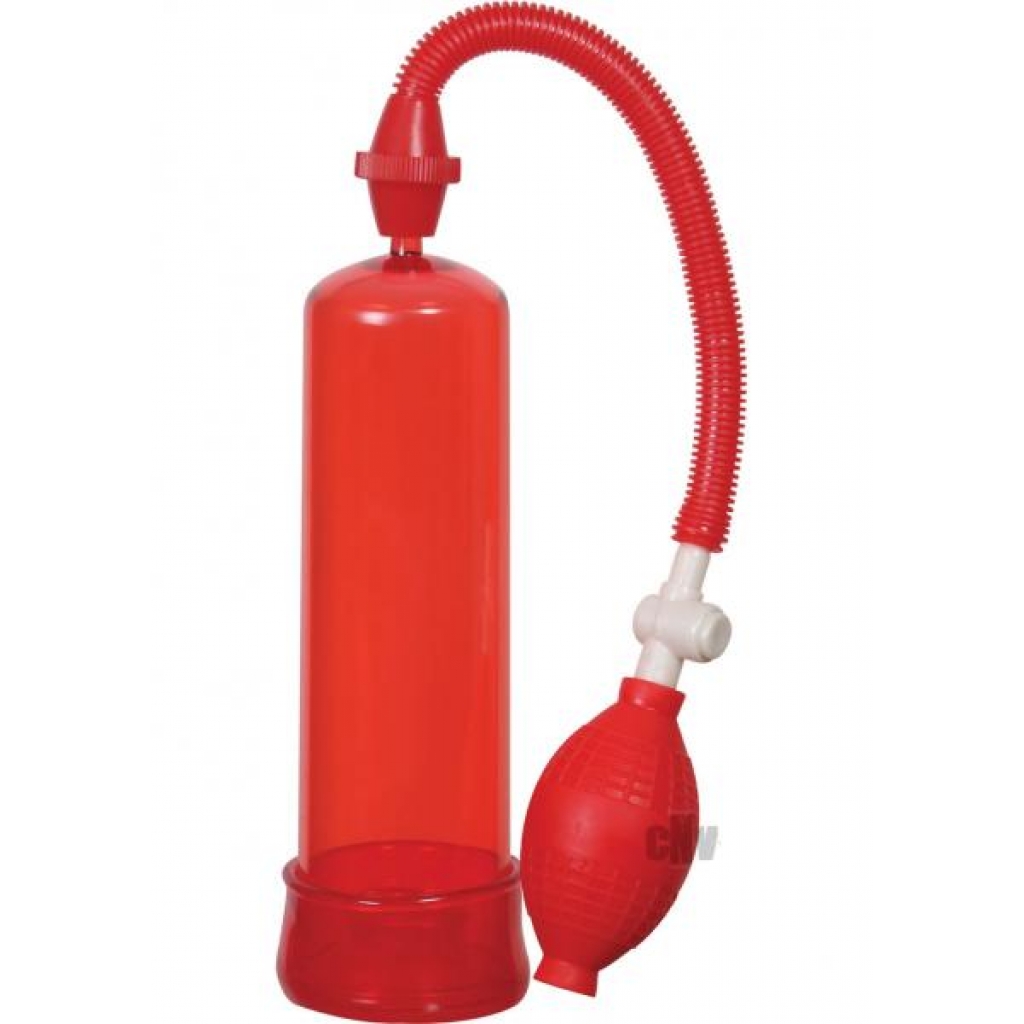 Pumped Up Fire Penis Pump Linx Red - Abs Holdings