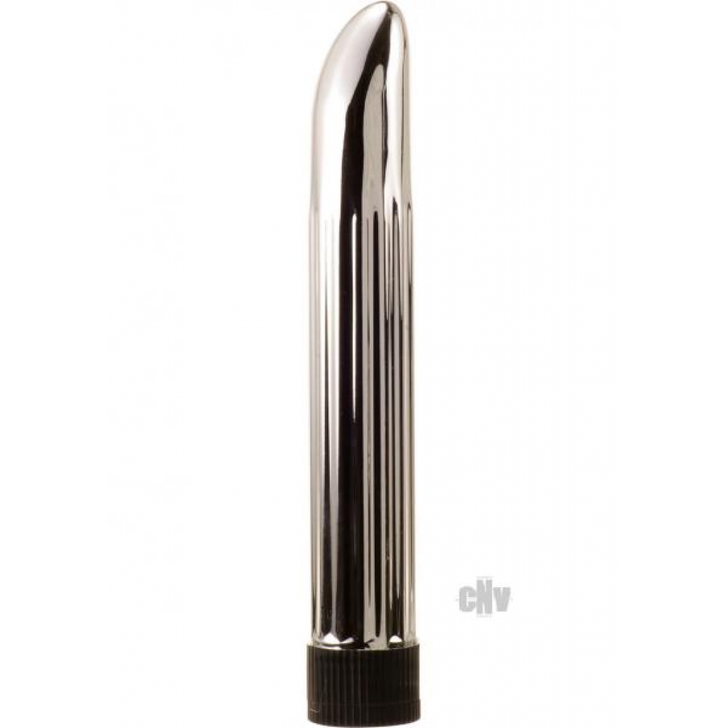 Slim Multi-Speed Sensuous Classic Vibrator in Silver