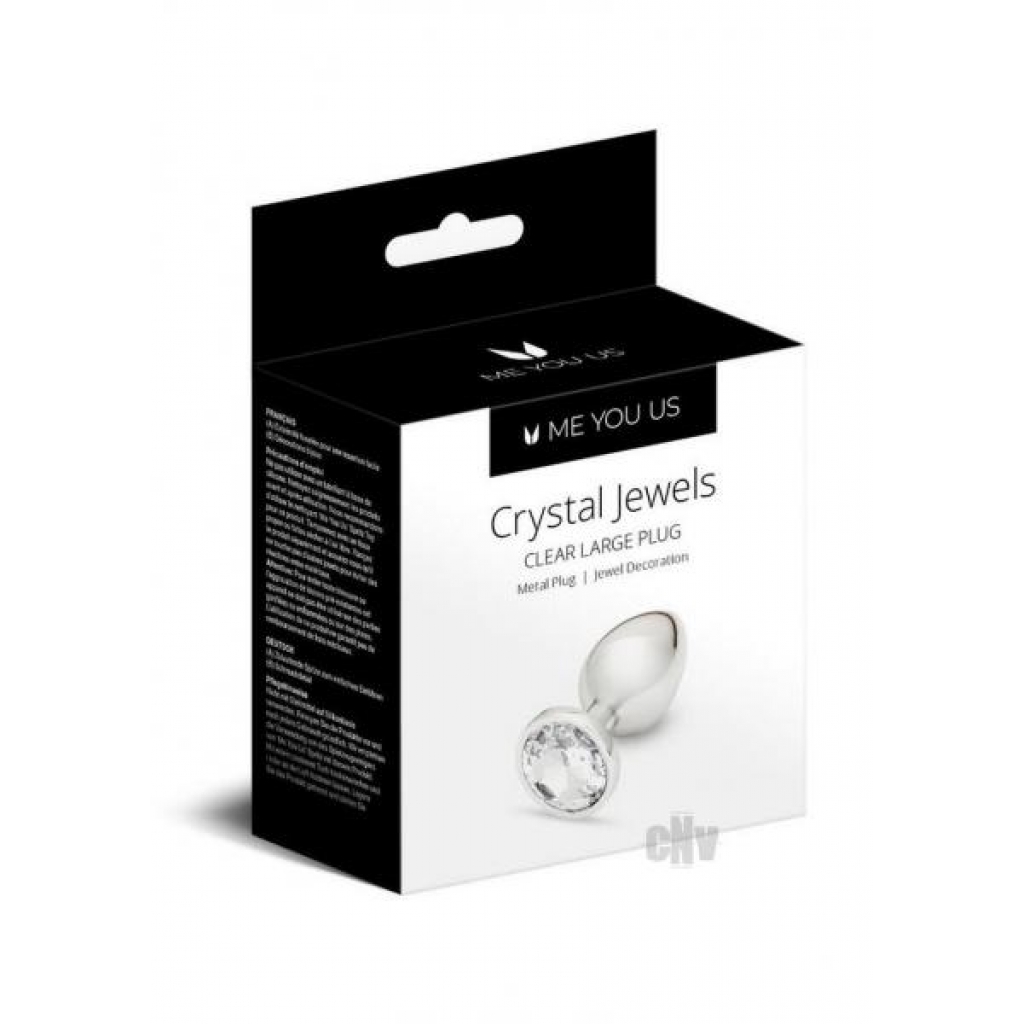 Myu Crystal Jewels Large Plug in Clear