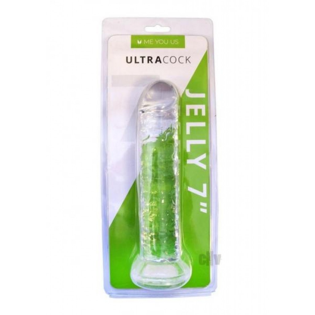 Myu Ultra Cock - 7 Inch Clear Jelly Dildo