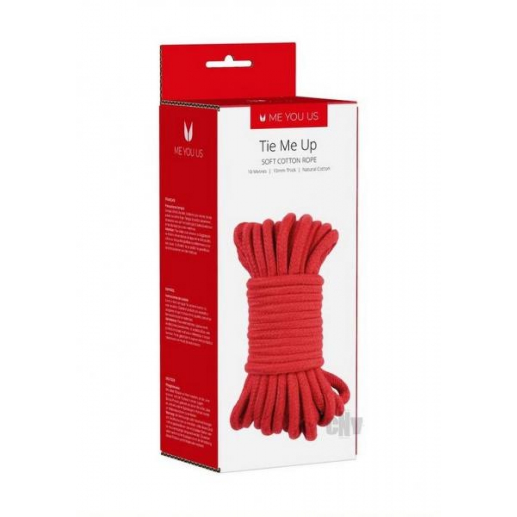 Me You Us Tie Me Up Rope - 10m Red