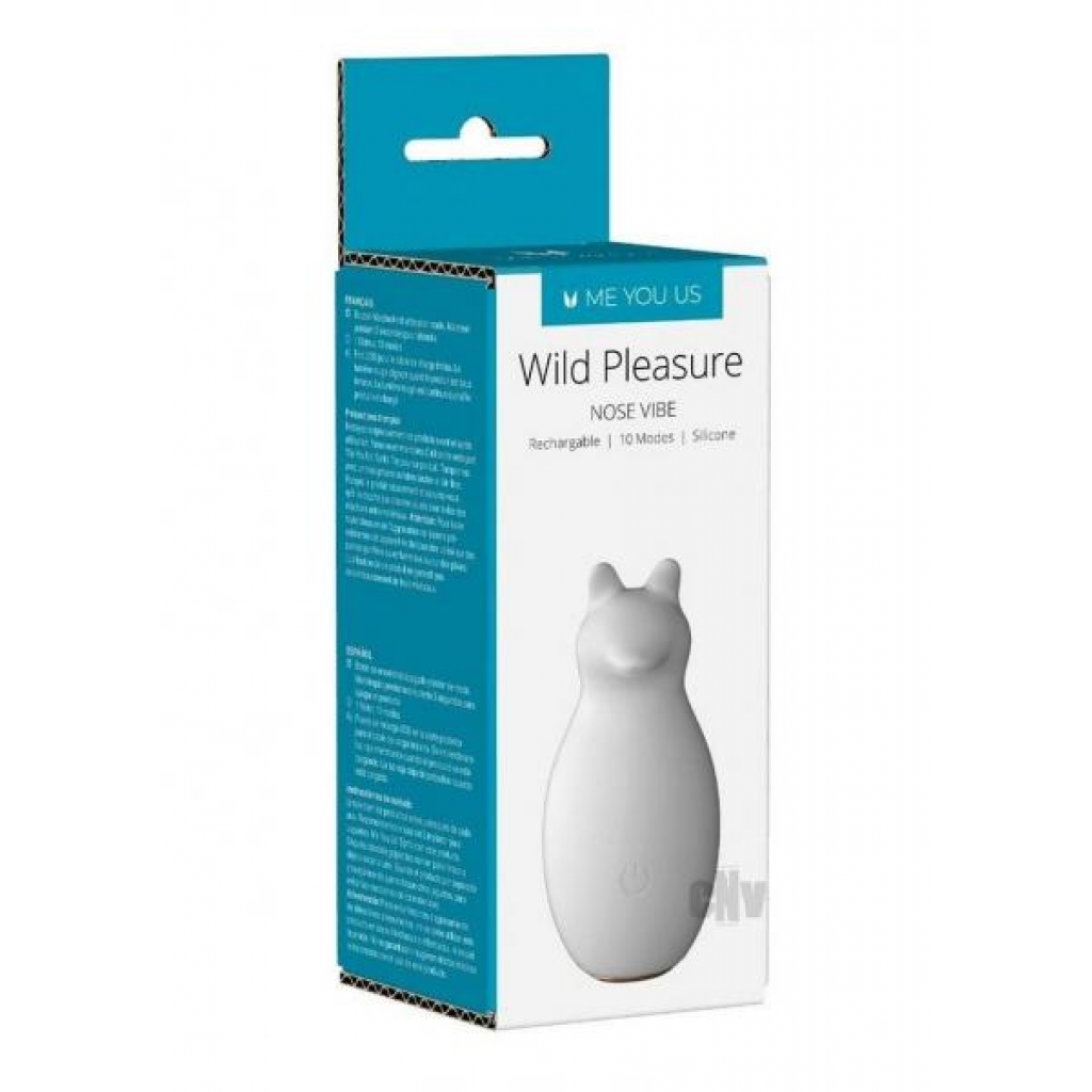 Me You Us Wild Pleasure Nose Vibrator White