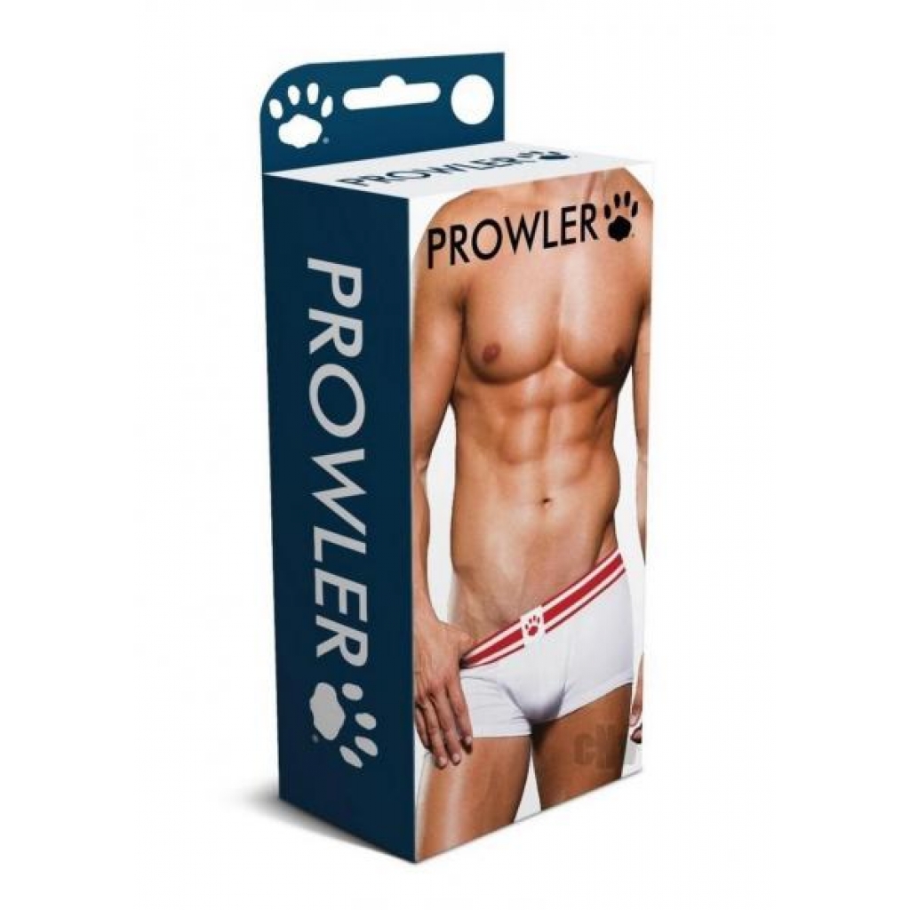 Prowler Trunk - White/Red - Size L