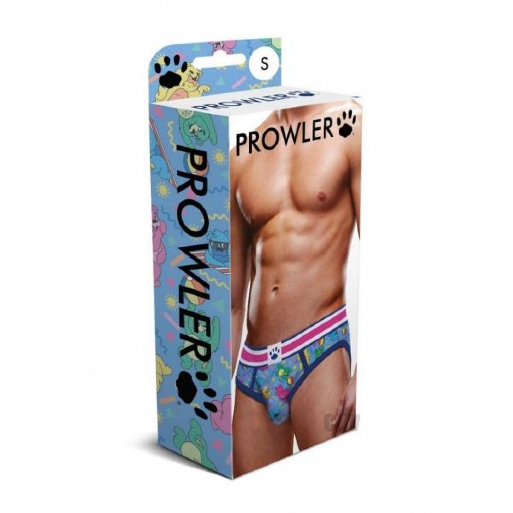 Prowler Beach Bears Open Brief - Mid Blue