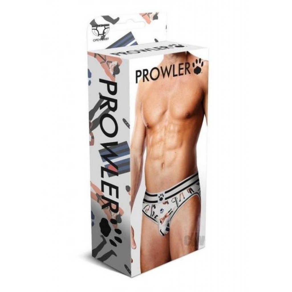 Prowler Leather Pride Open Brief Lg Ss23 - Prowler