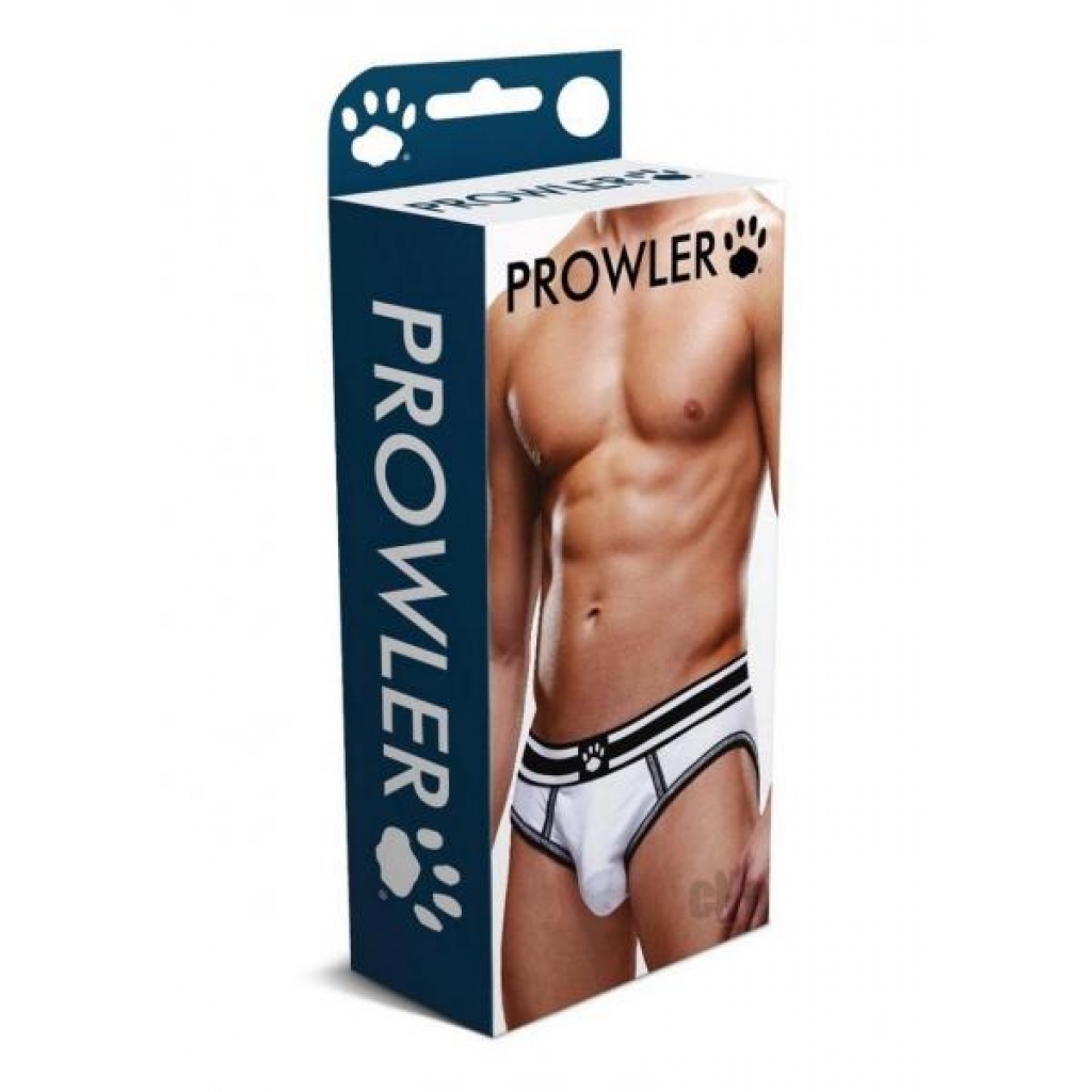 Prowler White/black Open Brief Lg - Prowler