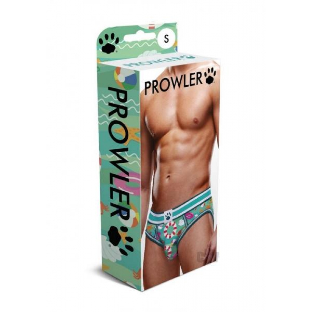 Prowler Beach Briefs - Stylish Aqua Edition