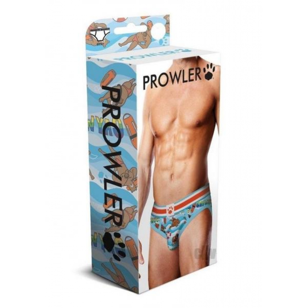 Prowler Gaywatch Bears Brief Lg Ss23 - Prowler