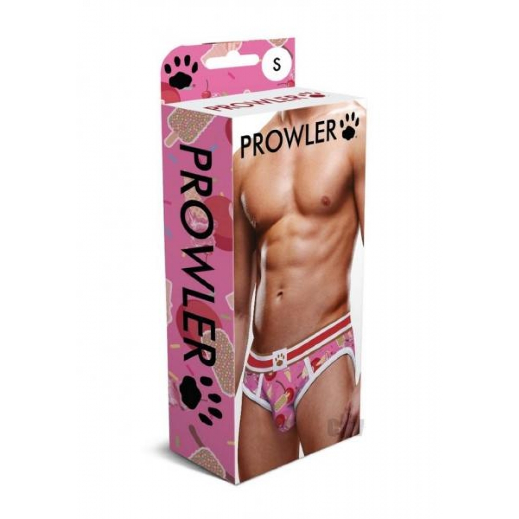 Prowler Ice Cream Briefs - Large Pink