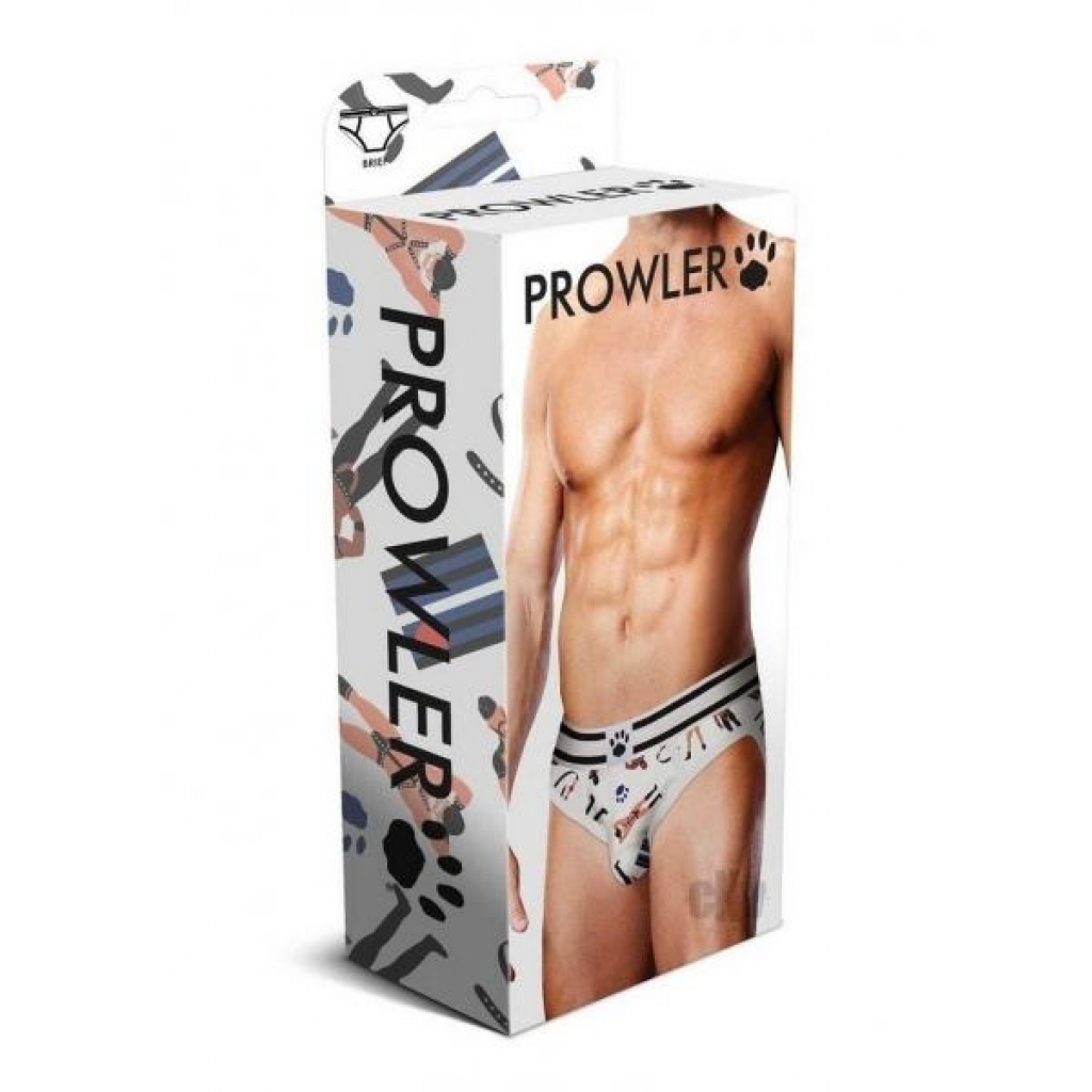 Prowler Leather Pride Brief - XS Size