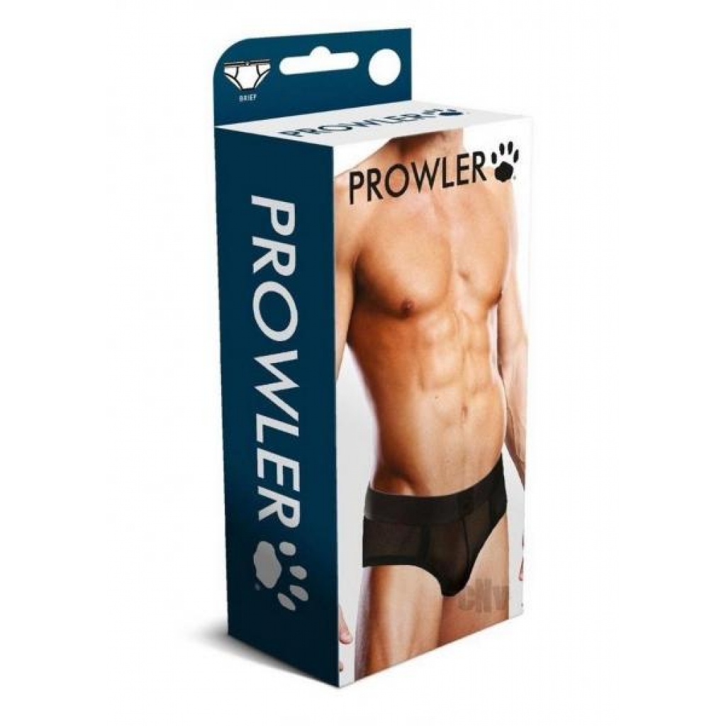 Prowler Black Mesh Brief Lg - Prowler