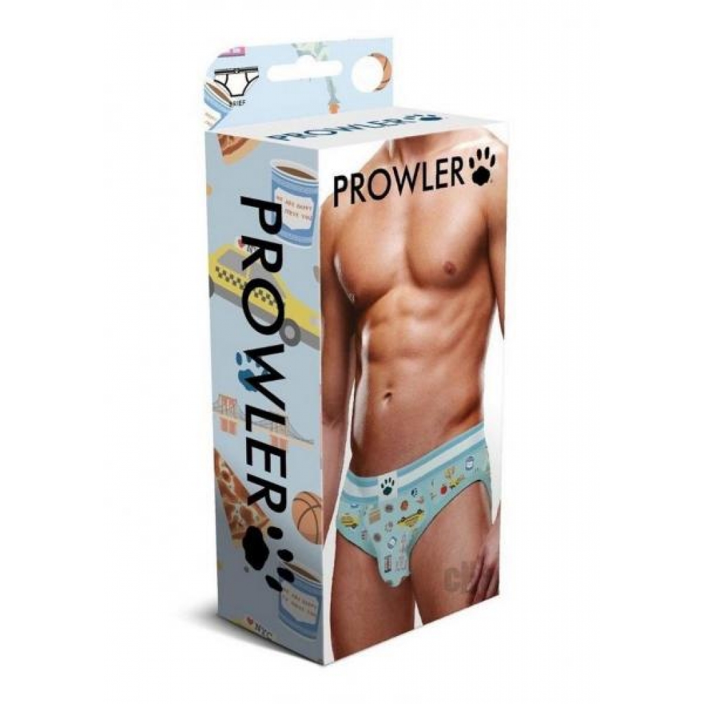 Prowler Nyc Brief Xs Blu/wht - Prowler