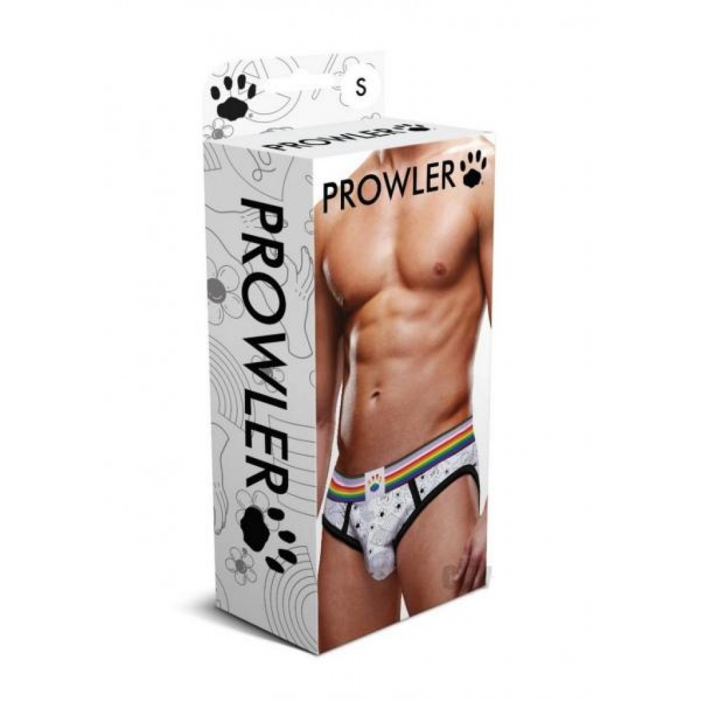 Prowler Pride Love Peace 3 Brief Lg Rnbw - Abs Holdings