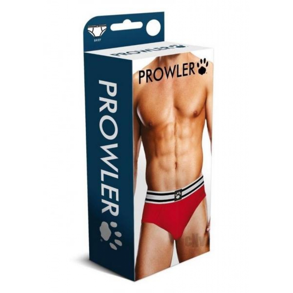 Prowler Red/white Brief Lg - Prowler