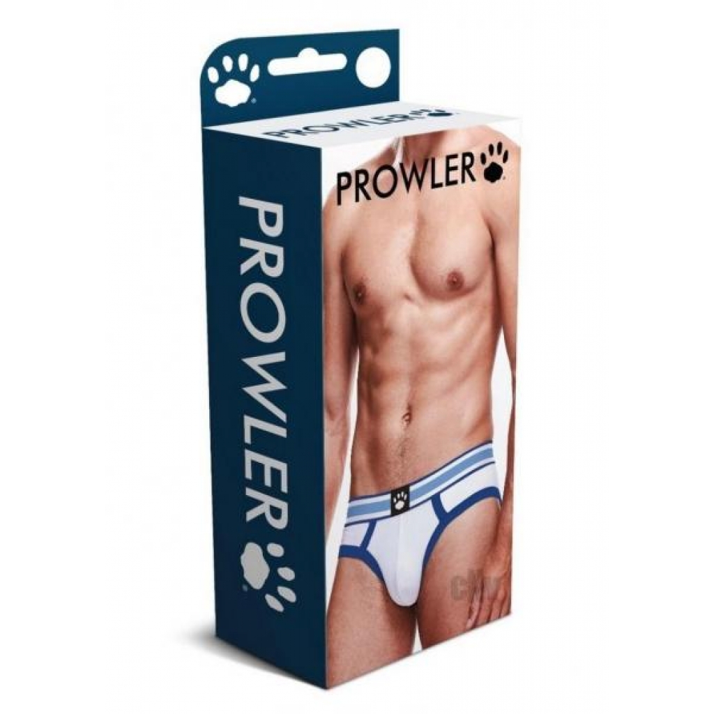 Prowler Brief - White/Blue