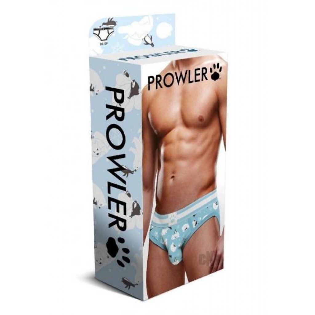 Prowler Winter Animals Brief in Burgundy