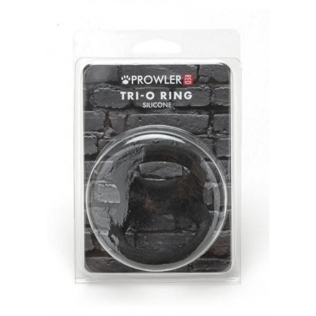 Prowler Red Tri O Silicone Ring Blk - Prowler Red