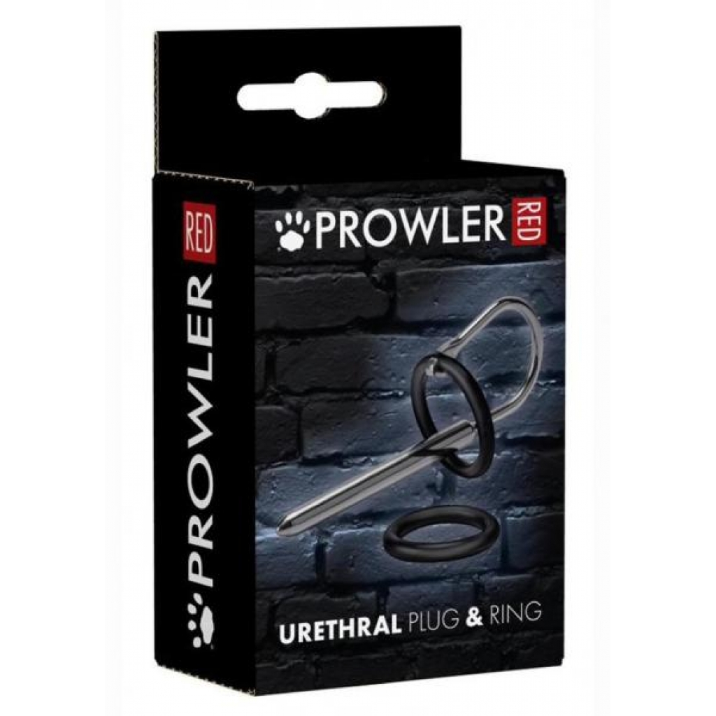 Prowler Red Urethral Plug/ring - Abs Holdings