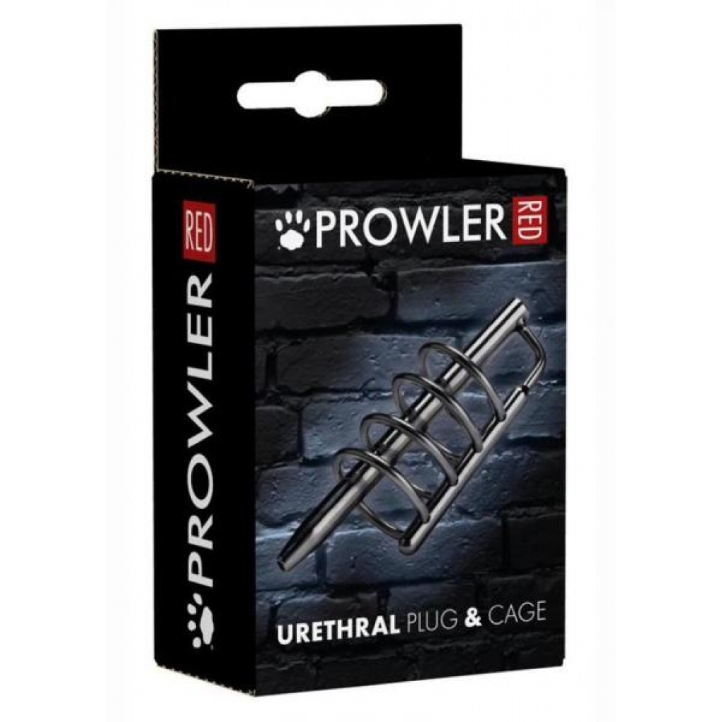 Prowler Red Urethral Plug/cage - Abs Holdings