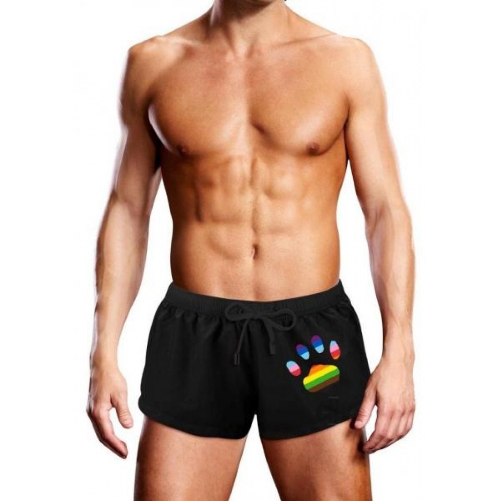 Prowler Swim Trunk - Black Oversized Paw