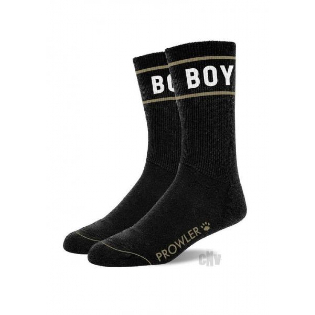 Prowler Red Boy Socks in Black/White