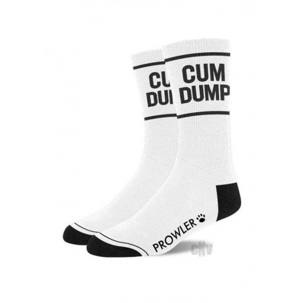 Prowler Red Cum Dump Socks - White/Black