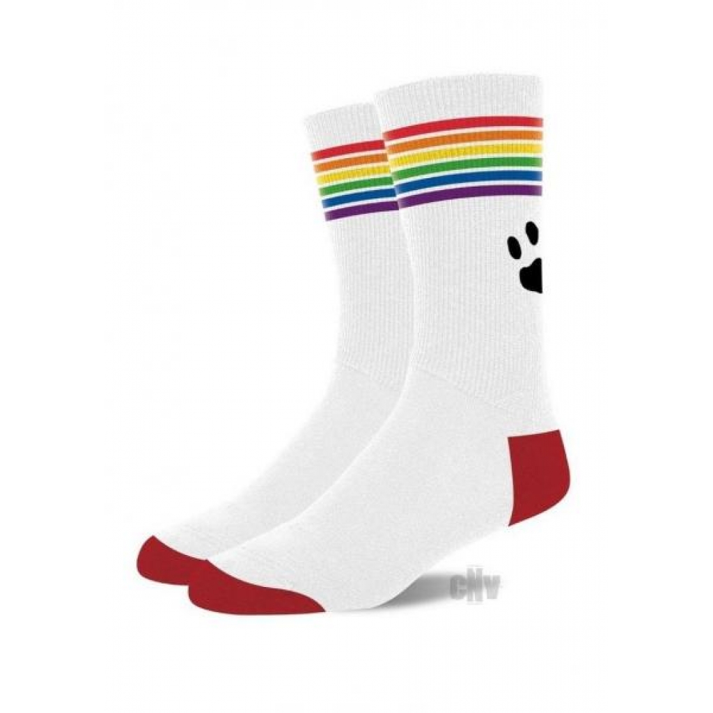 Prowler Pride Socks Wht/rnbw - Prowler