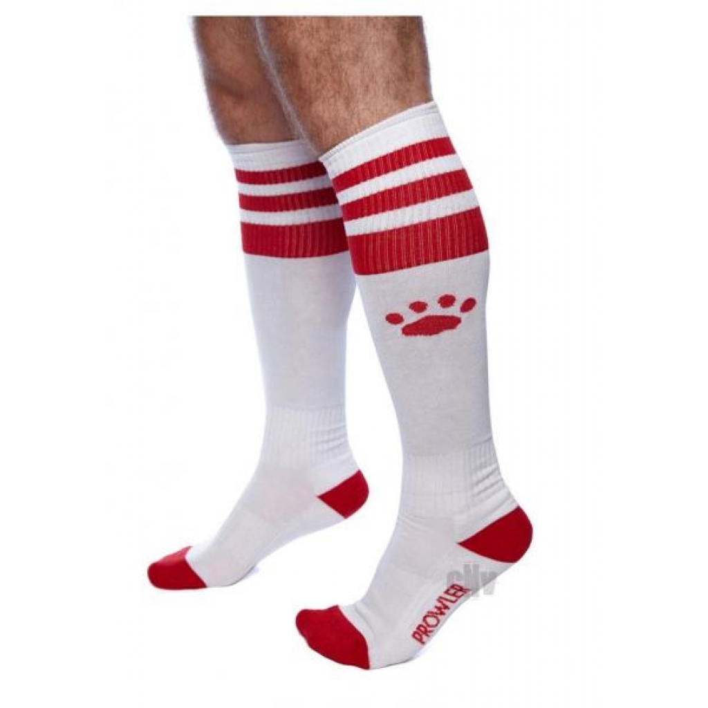 Prowler Red Football Socks Wht/red - Abs Holdings