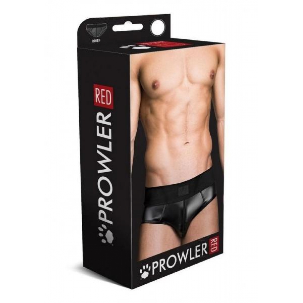 Prowler Red Wetlook Brief - Flattering Appeal