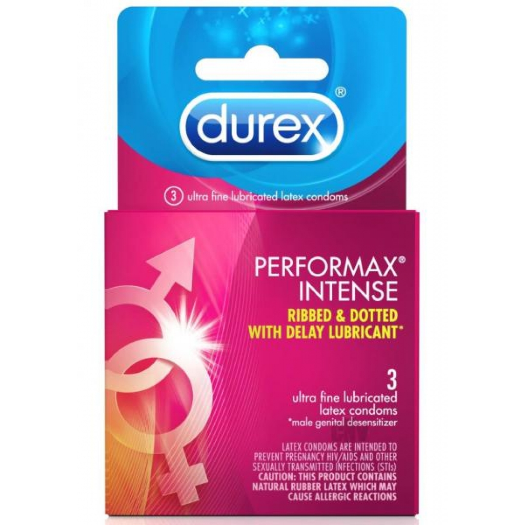 Durex Performax Intense 3pk - Paradise Marketing Services Pm