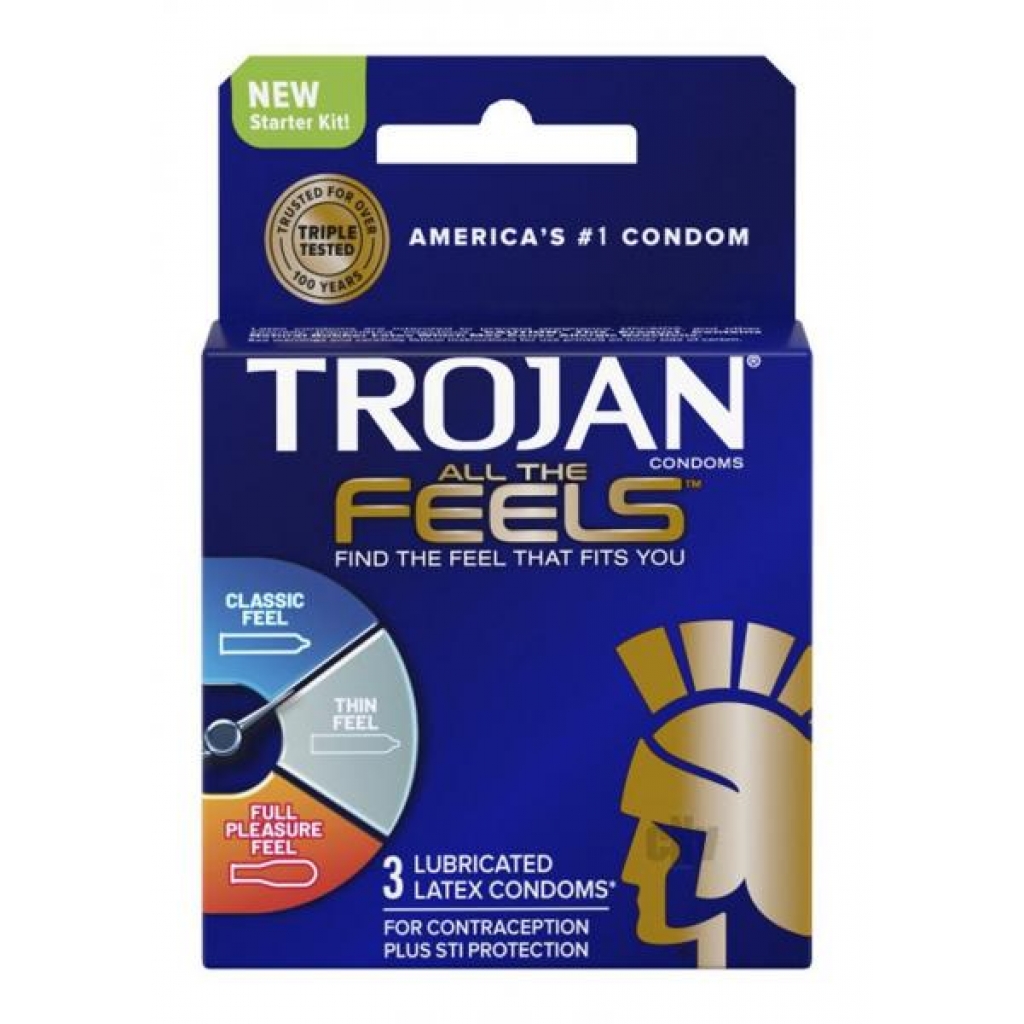 Trojan All The Feels Condom Variety Pack