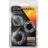 Stay Hard Beaded Cockrings Clear 3 Pack - Blush Novelties