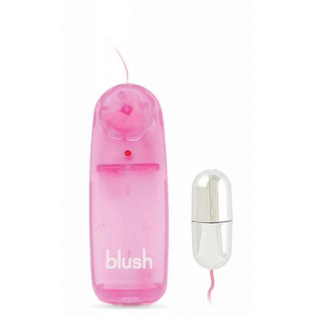 Silver Bullet Mini Vibrator Pink Power Control - Blush Novelties