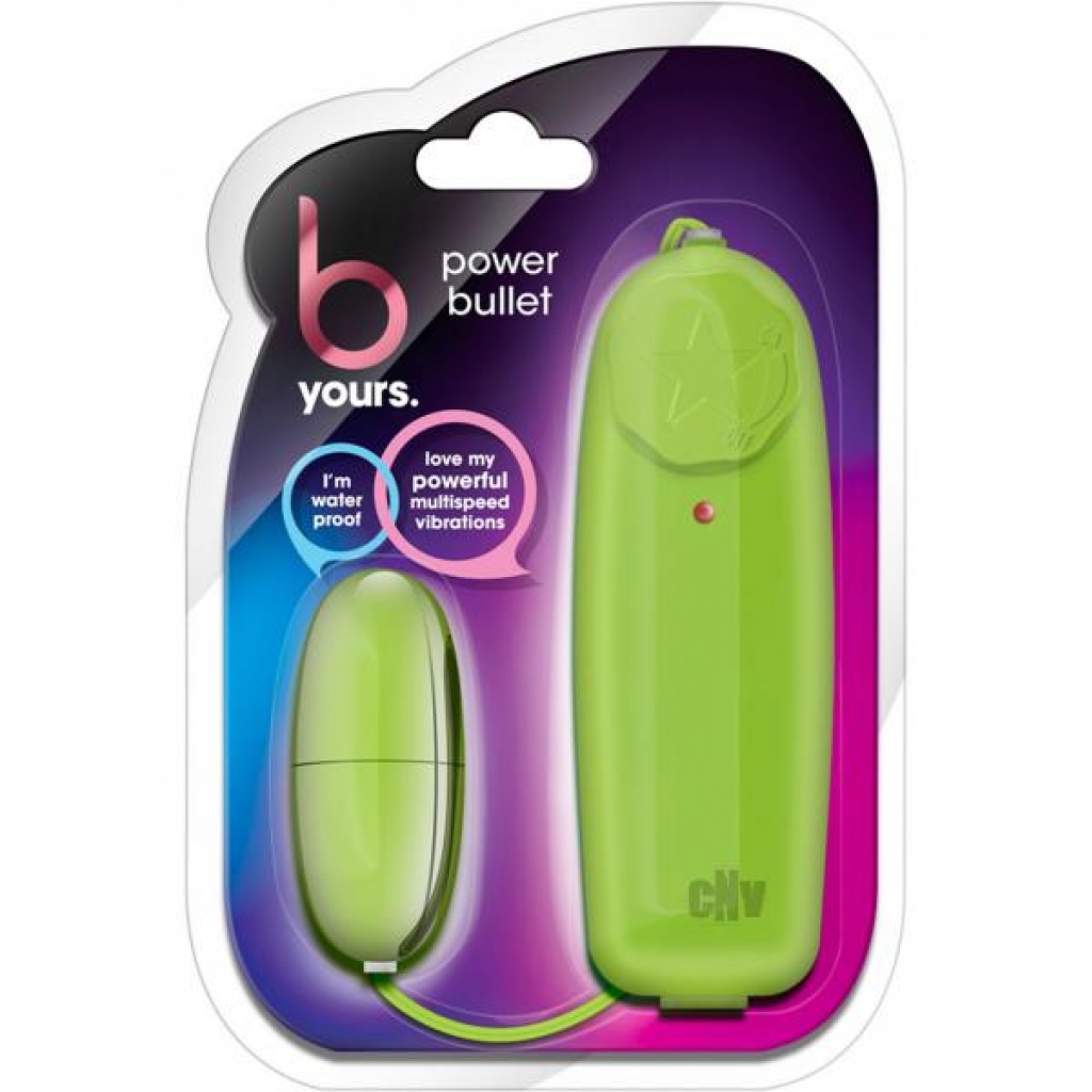 B Yours Power Bullet Lime - Blush Novelties