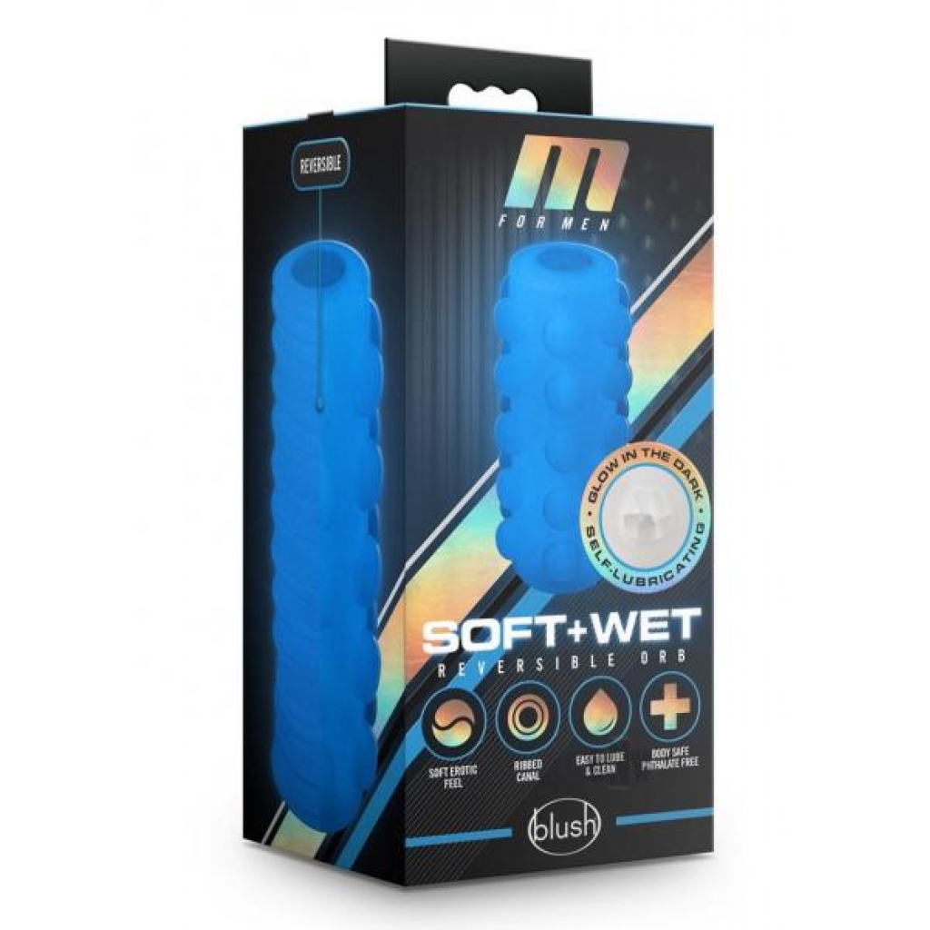 M For Men Soft And Wet Reverse Orb Frost - Blush Novelties