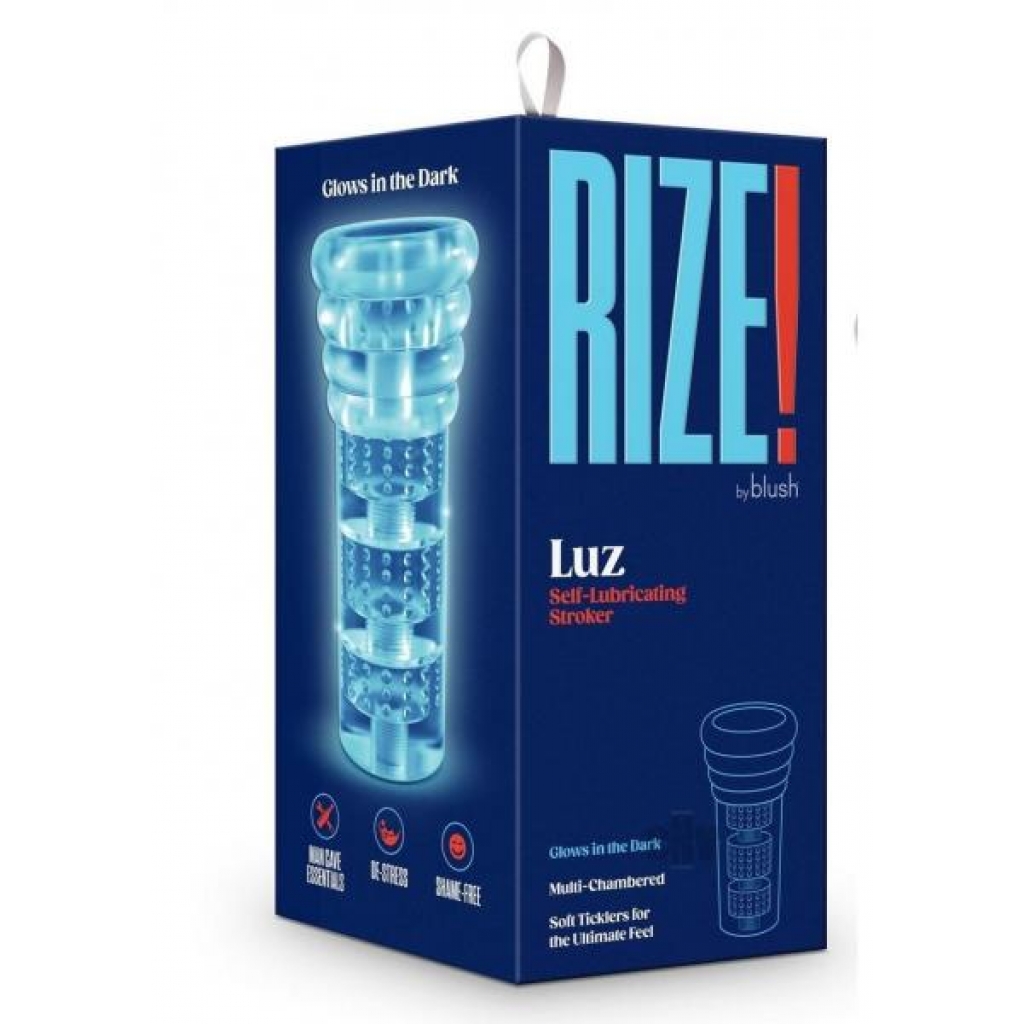 Rize Luz Self Lube Stroker Clear - Blush Novelties