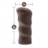 Hot Chocolate Nicole's Rear Chocolate Brown Stroker - Blush Novelties