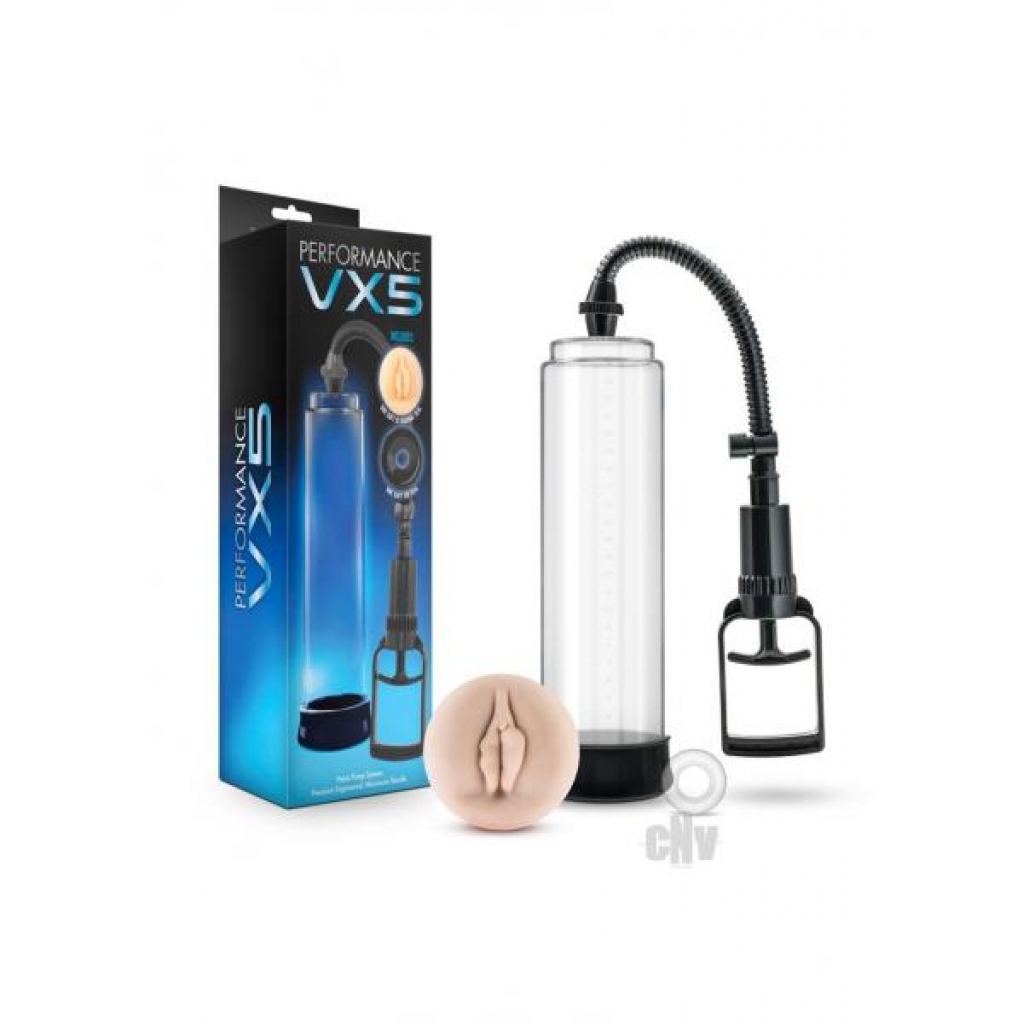 Performance Vx5 Male Pump System Clear - Blush Novelties