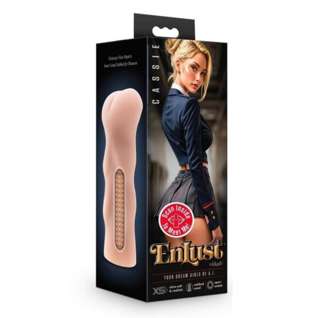 Enlust Cassie Beige Male Stroker with Ultra-Soft Material