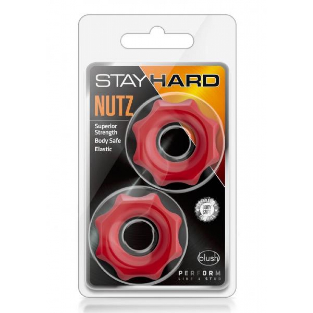 Stay Hard Double Loop Silicone Cock Ring - Adjustable Performance Booster