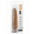 Dr Skin Vibe #3 Vibrating Dildo - Mocha Tan