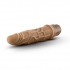 Dr Skin Vibe #3 Vibrating Dildo - Mocha Tan