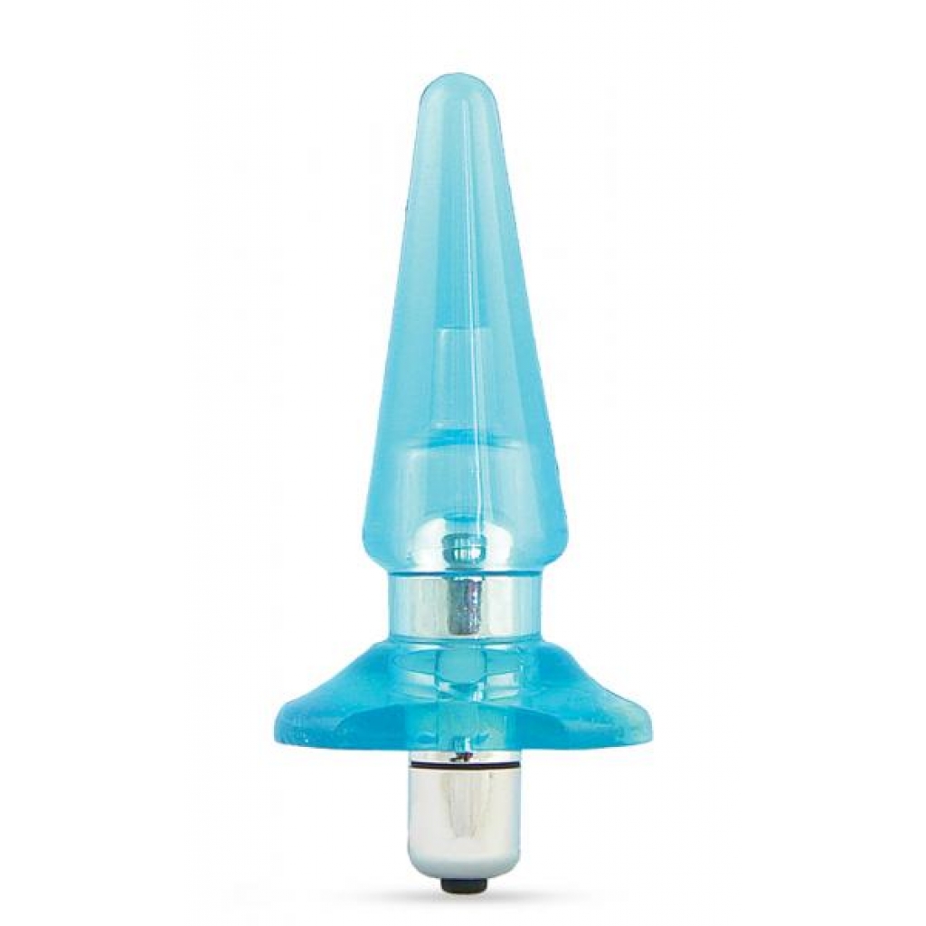 B Yours Basic Vibra Plug Blue - Blush Novelties